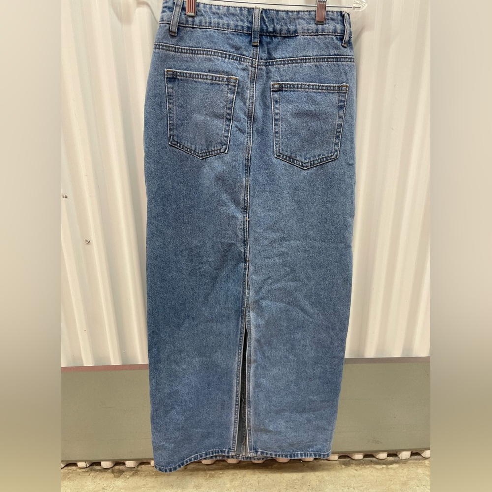 DISSH Joplin Blue Denim Skirt Size 4 - Picture 2 of 15